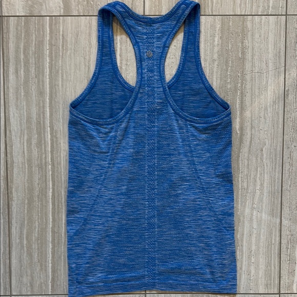 Lululemon Blue Racerback Tank Top - Picture 2 of 2